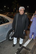 Javed AKhtar leave for IIFA Tampa on day 1 in Mumbai on 21st April 2014